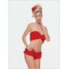 Sexy sweet layered ruffled bikini M5199