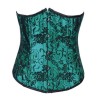 sexy printing lace-up corset M1227