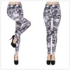 Fashion High Elasticity Women Skull Printed Leggings FG0108