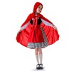 Adult Maid Dress Little Red Riding Hood Dress Cape Outfit Party Maid Cosplay Costume YM0941 YM0940