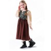 Halloween Gardener Children's Costume Black Floral Oktoberfest Women's Manor Maid Set YM0938 YM0939