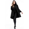 Halloween Costume Cape For Black Red Cape Costume Party Punk Gothic Cape Jacket YM0936 YM0937