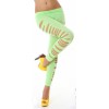 Ripped Opaque Spandex Stirrup Leggings M9117