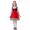 Adult Maid Dress Little Red Riding Hood Dress Cape Outfit Party Maid Cosplay Costume YM0941 YM0940