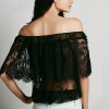 Sexy Lace Off-Shoulder Tops M30063
