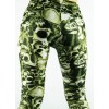 Fashion High Elasticity Women Skull Printed Leggings FG0108