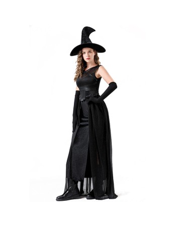 Night Wandering Soul Woman Ghost Dress Witch Death Robe Rave Party Vampire Demon Costume YM089
