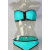 Bandeau Zip Neoprene Bikini M5325