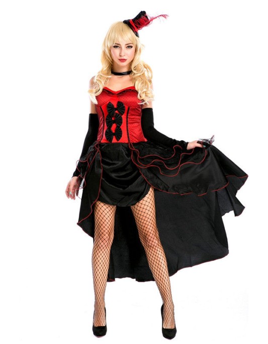 Women Sexy Burlesque Fancy Dress Costume M4567