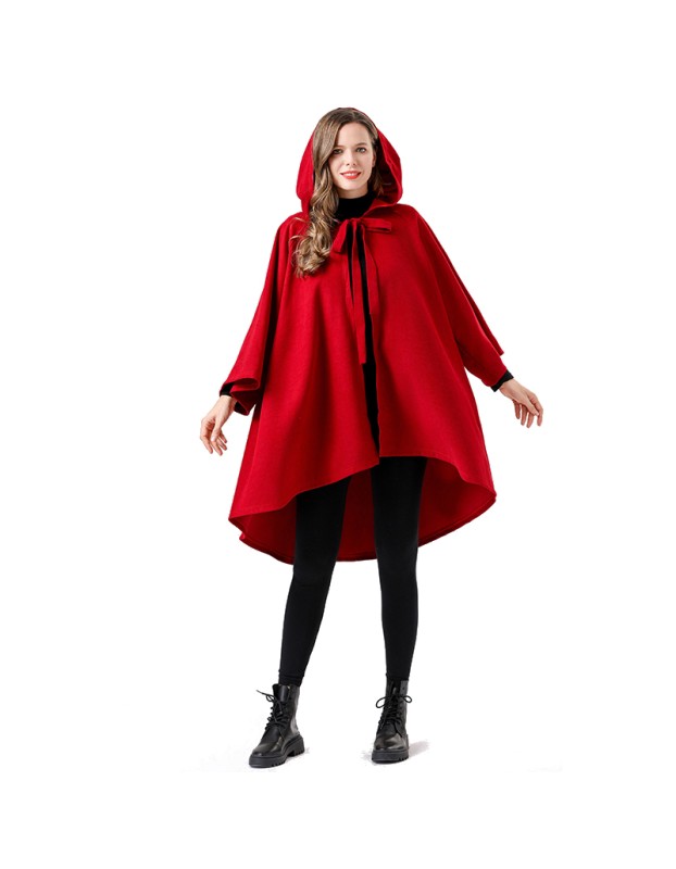 Halloween Costume Cape For Black Red Cape Costume Party Punk Gothic Cape Jacket YM0936 YM0937