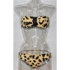 Sexy Print Bikini With Zip M5362