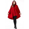 Halloween Costume Cape For Black Red Cape Costume Party Punk Gothic Cape Jacket YM0936 YM0937