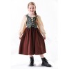 Halloween Gardener Children's Costume Black Floral Oktoberfest Women's Manor Maid Set YM0938 YM0939