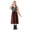 Halloween Gardener Children's Costume Black Floral Oktoberfest Women's Manor Maid Set YM0938 YM0939