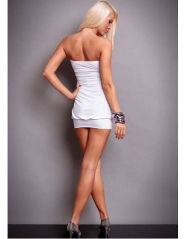 Sexy Wet Look Mini Dress M3479b