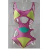 Sexy White Bandage Cutout Bikini M5375