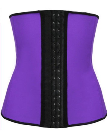 9 Steel Sexy Bones Latex Under Bust Corset M1303B