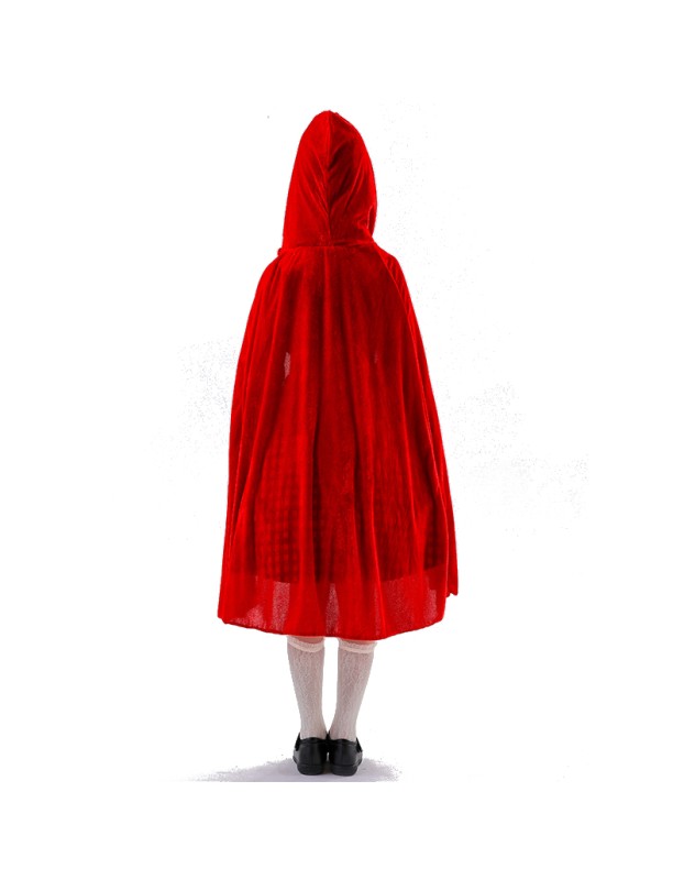 Adult Maid Dress Little Red Riding Hood Dress Cape Outfit Party Maid Cosplay Costume YM0941 YM0940