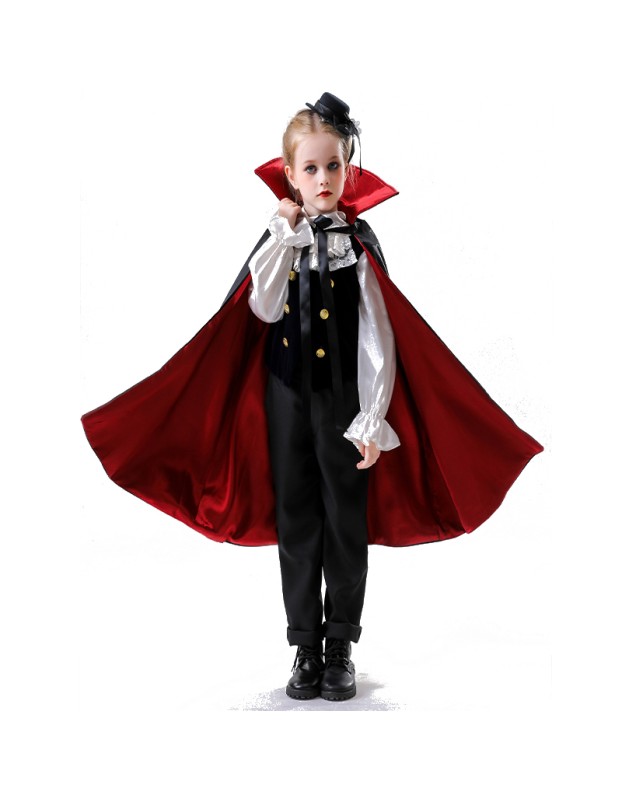 Halloween Costume Cape For Black Red Cape Costume Party Punk Gothic Cape Jacket YM0936 YM0937