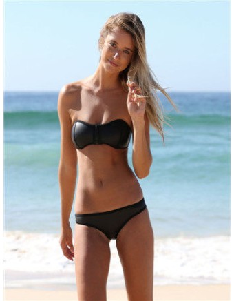 Bandeau Zip Neoprene Bikini M5325