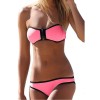 Bandeau Zip Neoprene Bikini M5325