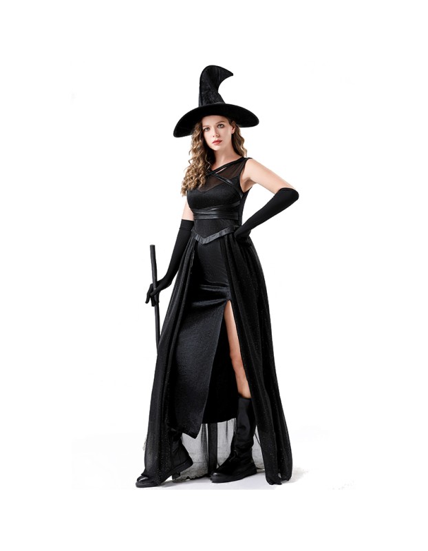 Night Wandering Soul Woman Ghost Dress Witch Death Robe Rave Party Vampire Demon Costume YM089