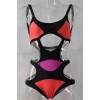 Sexy White Bandage Cutout Bikini M5375