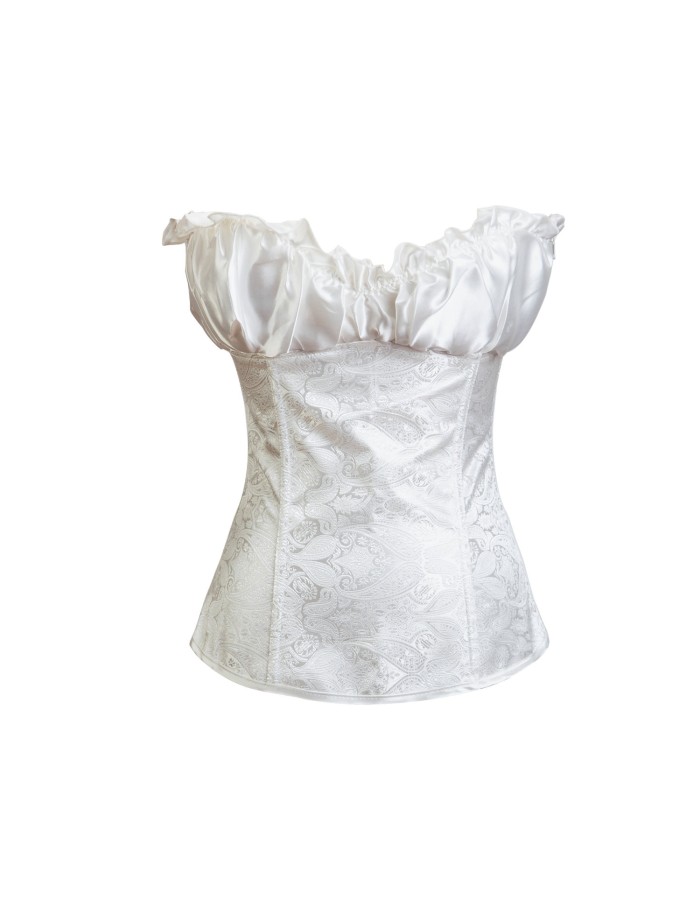 Plus Size Lvory Renaissance Corset Top M1234