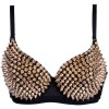 Popular Punk Style Rivet Sexy Bra M5258