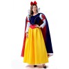 Halloween Costume Fairy Tale Poison Queen Dress Hostess Cosplay Snow White Dress Costume YM8759