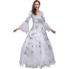 Women Halloween Zombie Scary Ghost Bride Show Dress Cosplay Fancy Dress Costume YM8761