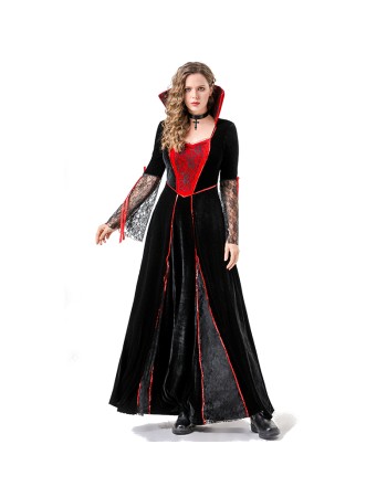 Halloween New Adult Costume Female Dress Horror Vampire Role Play Stage Costume Cosplay YM8765