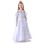 Halloween Role Play White Princess Queen Costume Snow Queen Animation Stage Cosplay YM8757