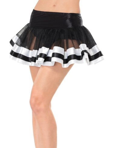 Satin Trimmed Petticoat M31