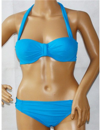 Lovely girl sexy halter-neck bikini M5354