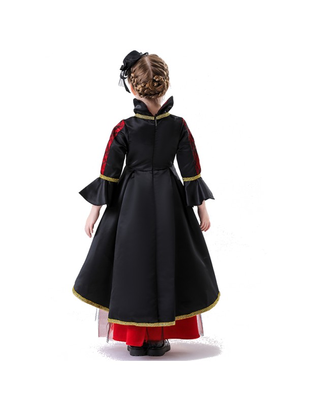 Halloween Children's Costumes Girls Cosplay Princess Dress Witch Dress Son Costume Vampire YM8752