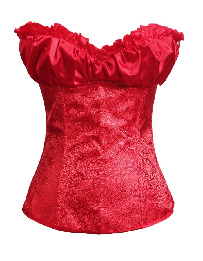 Plus Size Lvory Renaissance Corset Top M1234