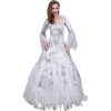 Women Halloween Zombie Scary Ghost Bride Show Dress Cosplay Fancy Dress Costume YM8761