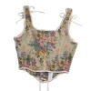 French Vintage Suspenders Waist Trainer Court Slimming Body Shaper Corset Tops For Women SML21668
