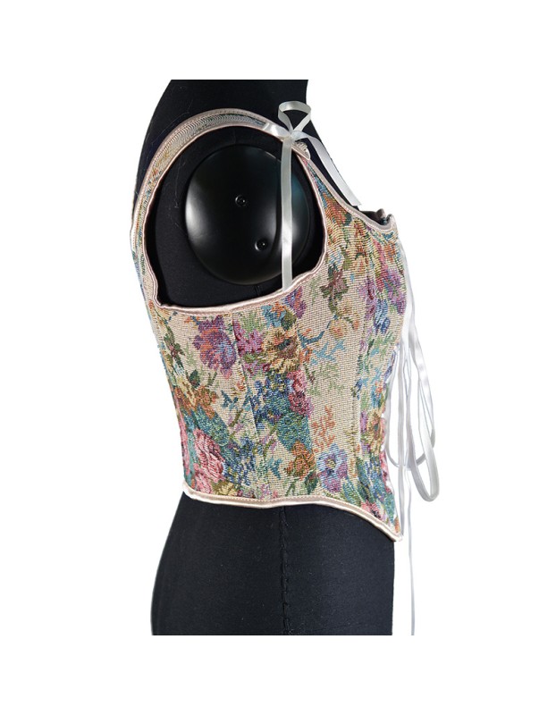French Vintage Suspenders Waist Trainer Court Slimming Body Shaper Corset Tops For Women SML21668