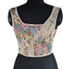 French Vintage Suspenders Waist Trainer Court Slimming Body Shaper Corset Tops For Women SML21668