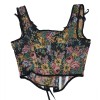 French Vintage Suspenders Waist Trainer Court Slimming Body Shaper Corset Tops For Women SML21668