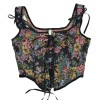 French Vintage Suspenders Waist Trainer Court Slimming Body Shaper Corset Tops For Women SML21668