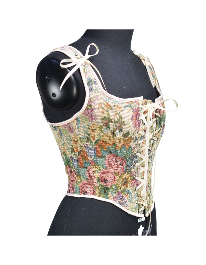 French Vintage Suspenders Waist Trainer Court Slimming Body Shaper Corset Tops For Women SML21668