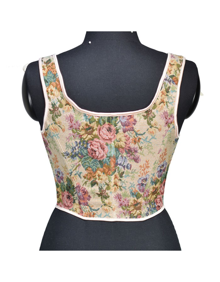 French Vintage Suspenders Waist Trainer Court Slimming Body Shaper Corset Tops For Women SML21668