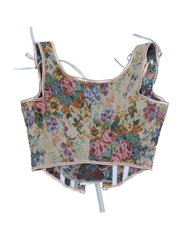 French Vintage Suspenders Waist Trainer Court Slimming Body Shaper Corset Tops For Women SML21668