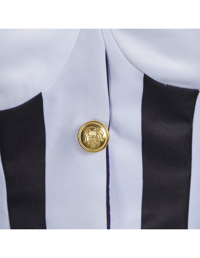New Underworld Suit Costume Cosplay Black And White Striped Mage Dress Horror Halloween A178
