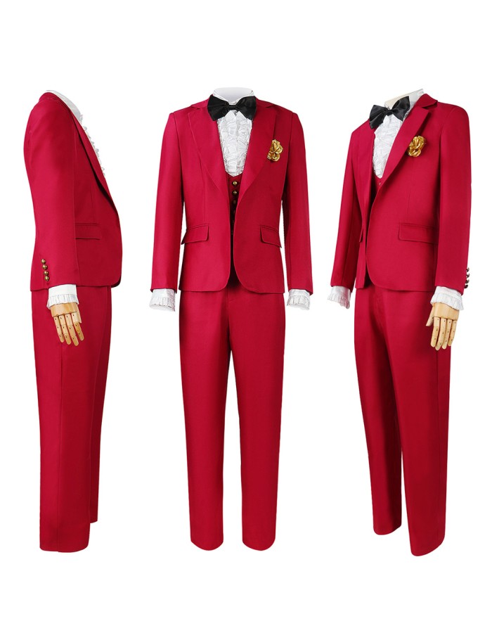 Underworld Dress Mage Cosplay Costume Red Wedding Suit Ghost Bride Horror Costume HW3069
