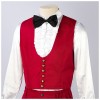 Underworld Dress Mage Cosplay Costume Red Wedding Suit Ghost Bride Horror Costume HW3069