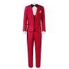 Underworld Dress Mage Cosplay Costume Red Wedding Suit Ghost Bride Horror Costume HW3069